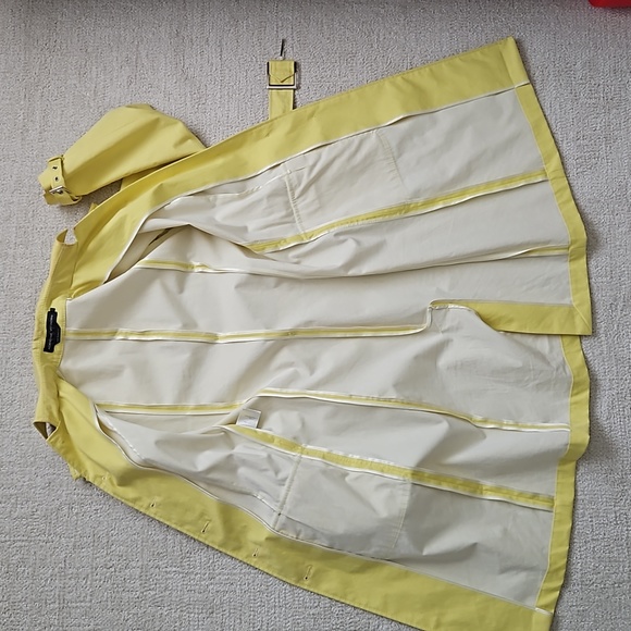 Vintage Adrienne Vittadini rain coat Sz S-M - Picture 4 of 7